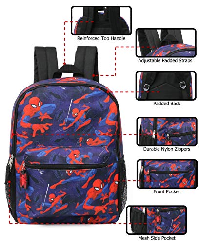 spiderman mesh backpack