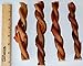100% All Natural Texas Sized Braided 6 Inch Thick Bully Stick by Jack's Premium (4 Pack Avg 8 Oz)- Made and Sourced in USA