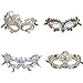 BAWASEEHI Sexy Lace Masquerade Masks for Women Venetian Style Eye Mask for Costume Ball Halloween Party (Multicolor,Set of 8)