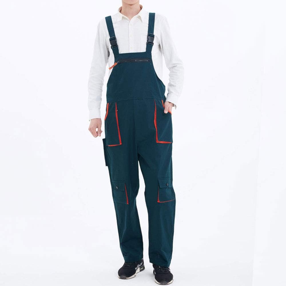 XIUNI Large Size 4X Men's Bib and Brace Overalls,Heavy Duty Work