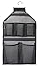 MISSLO Bathroom Shower Organizer Mesh Hanging Shower Caddy with Rotatable Hanger (Black)