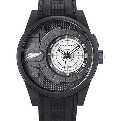 All Blacks Herren Analog Quarz Uhr 680289