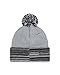 NFL New Orleans Saints Women's Snow Crown Redux Knit Beanie, One Size, Gray