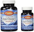 Carlson Super Omega-3, 100 + 30 Softgels (Pack of 3)
