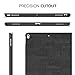 MoKo Case Fit iPad Pro 12.9 Inch 2017 - Premium Light Weight Stand Folio Shock Proof Cover Protector Fit Apple iPad Pro 12.9 Inch 2017 & 2015 Tablet, Slate Black (with Auto Wake/Sleep)