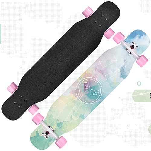 Bxh San Carlo Longboard Skateboard Girl Adult Scooter Dancing Dance Board Brush Street Male Korean Beginners Vibrato