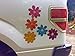 Flower Power Decorative car Magnet Set