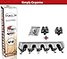 DOKO-IN Mop And Broom Holder Organizer Wall Mounted Rack Hanger Garage Storage Solutions For Garden And Cleaning Tools 2 Single Holders Included 1 Year Warranty