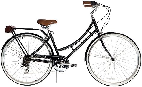 XDS Bikes Women's Nadine 7-Speed Aluminum City Bike, Black