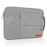 Laptop Sleeve Case 13.3 Inch,ketiee5 Polyester Fiber Water Resistant Bag for Macbook Air 13/Mac pro 13/iPad pro/Tablet/Laptop/Chromebook, Acer/Asus/Dell/Lenovo/HP/Samsung/Sony/Toshiba Notebook-Gray