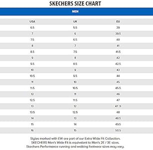 skechers australia size chart