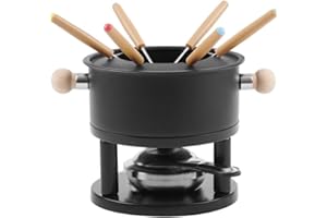 Trudeau Onyx 3-in-1 Non-Stick Fondue Set