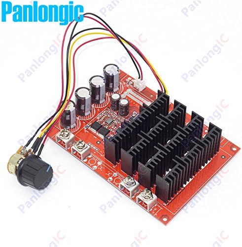 Panlongic 10-50V 60A DC Motor Speed Control PWM HHO RC Controller 12V 24V 36V 48V 3000W