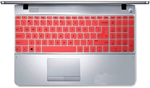 Leze - Ultra Thin Keyboard Cover Skin Protector for HP Pavilion 15 Gaming Laptop 15-ak***series,as 15-ak000 15-ak010nr, Star Wars Special Edition series, as 15-an050nr 15t-an000 Semi - Hot Pink