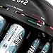 Ansmann PL6+2 Smart Battery Charger Universal Maintenance Station for AAA, AA, C, D, 9V Rechargeable Batteries