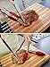 Silicone Tongs, NYKKOLA Premium quality Silicone Stainless Steel Tongs Silicone Cooking Utensils 2 Pack (9inch & 12inch in Graphite Cherry Red)