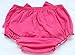 QandSweat Baby Girl Bloomer Diaper Cover Toddlers Cute Lace Design Bloomers Value Pack of 3 (0-6M, ROSEO Blue Pink)