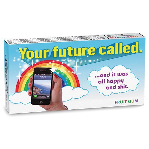 Blue Q Gum - Your Future Called