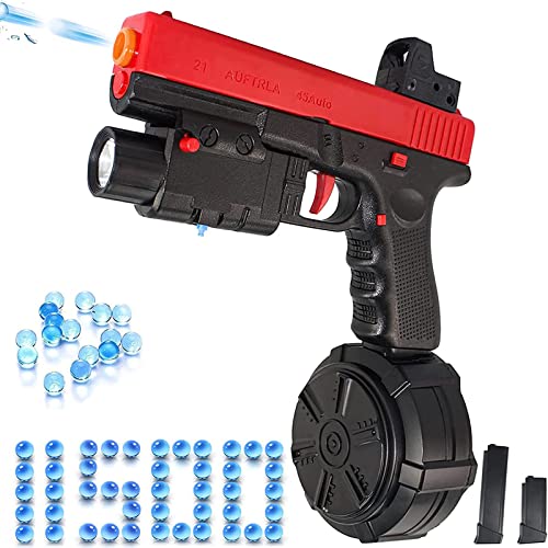 Gel Ball Blaster Toy X2 Electric Gel Gun Blaster for Kids Age 12+,Water Beads Guns for Outdoor