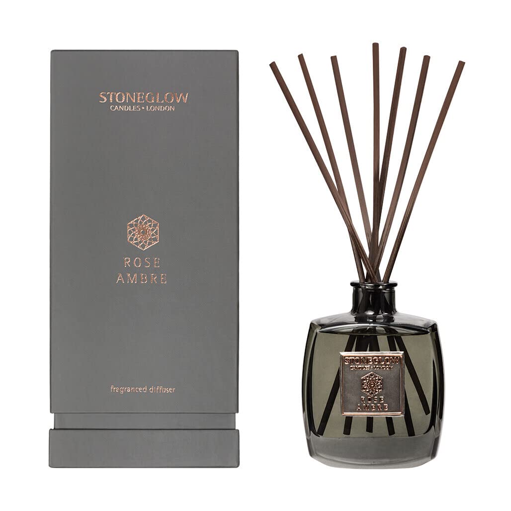 Stoneglow Metallique "Rose Ambre" Reed Diffuser