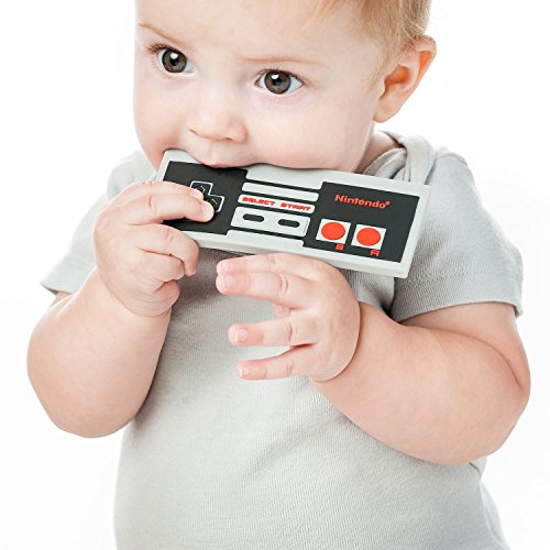 Bumkins Nintendo Silicone Teether, NES Controller