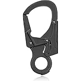 Keychain Clip,3.1" Alloy Thick Carabiner for Keys, Outdoor Camping, Hiking Accessories, Key Ring