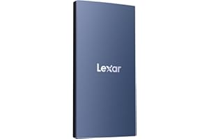 Lexar ES3 1TB External SSD, USB 3.2 Gen2 Portable SSD, PSSD Up to 1050MB/s Read, 1000MB/s Write, External Solid State Drive C