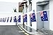 TSMD 100 Feet Australia Australian Flag 76Pcs Indoor/Outdoor National Country Flags,Party Decorations for Olympics,World Cup,Bar,Sports Event,International Festival(8.2