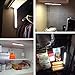 OxyLED Motion Sensor Closet Lights, Cordless Under Cabinet Lighting, Wireless Stick-on Anywhere Battery Operated 10 LED Motion Sensor Night Light, Safe Lights for Cabinet Wardrobe Stairs