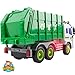 CifToys Friction Powered Car Garbage Truck Toy for Toddlers | Cool Trash Truck Game for Toddlers, 3+|Big, With Lights and Sound Effects | Kids’ Rubbish Collection Push and Go Toy