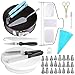 Cake Decorating Supplies 9 Inch Springform Round cake pans 24 Piping Nozzles Cake Stand 11 Inch Cake Turntable,2 Icing Spatula and 3 Icing Smoother,Pastry Bag,Cutter,Flower Lifter,Cheese spatula