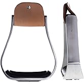 Aime Imports Western Aluminum Padded Bell Stirrups