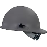 Fibre-Metal Super Eight Swing Strap Hard Hat - High Heat Fiber Glass Cap, Blue - View #11