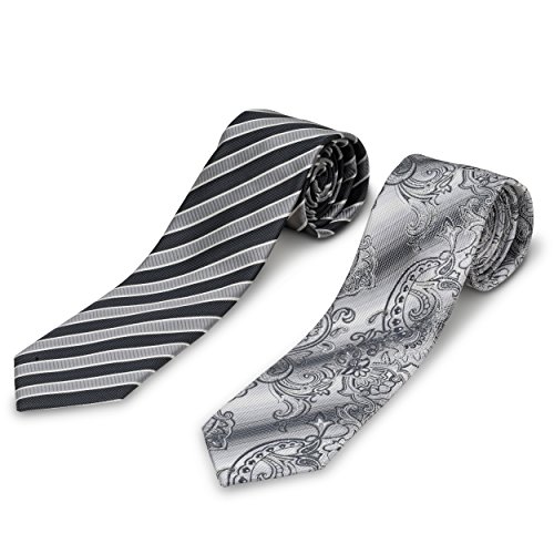 Set of 2 neckties by mens collections- multiple ties va…