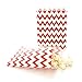 KEYYOOMY 100 Pcs Red Candy Buffet Bags - Small Polka Dot Paper Treat Bags for Wedding & Birthday Party (5 x 7 inch)