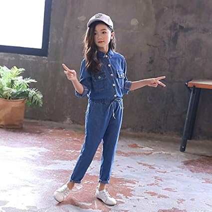 denim suit for girls