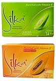 Silka Papaya Whitening Herbal Soap Bundle, Enriched