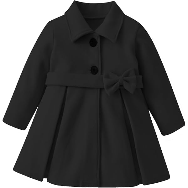 Amazon.com: MoZiKQin Toddler Baby Boys Girls Wool Coat Winter Warm