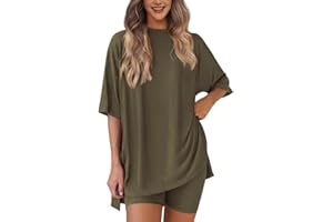 Tadium Viralvera 2 Piece, Viral Vera Buttery 2 Piece Shorts Set, 2025 Summer Casual Oversized Shirts Shorts Womens Lounge Set