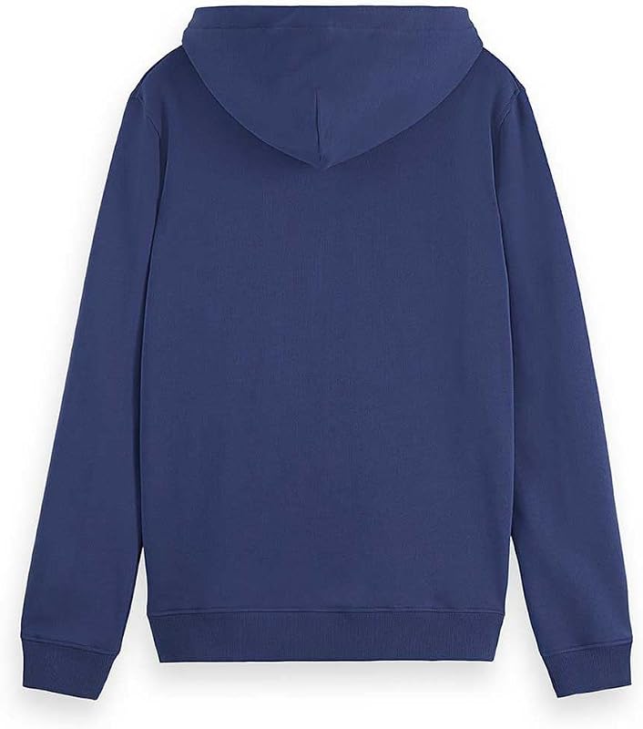 Herren Essential Badge Logo Hooded Sweatshirt, Oceana, M EU