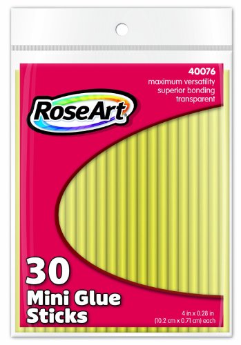 RoseArt Glue Gun Mini Refills, 30-Count, Packaging May Vary (CYB63) - Thumbnail 2