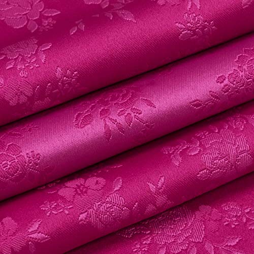 KYOETSU Women's Patterned Obi Belt for Japanese Yukata Kimono (Cherry)