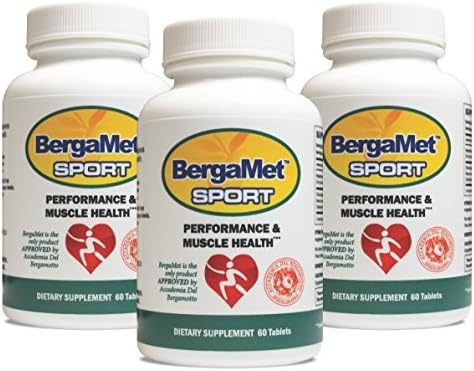 Sports Citrus Bergamot SuperFruit | Enhances Athletic Performance, Endurance and Recovery Naturally | Maintains Cardiovascular, Heart & Cholesterol Health | 47% BPF Super Strength Formula | 120 Tabs