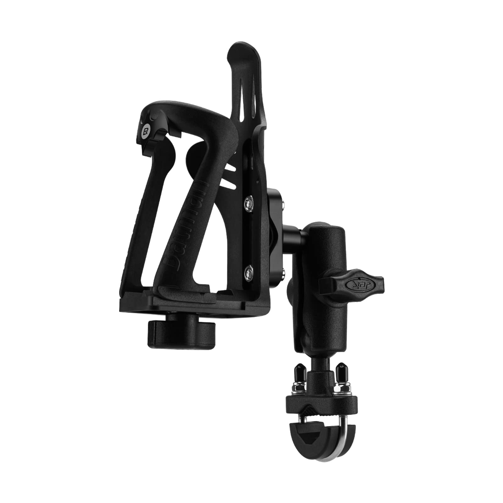 ROCKBROS Motorcycle Water Bottle Holder Bicycle Bottle Cage Adjustable 5.5-8.5cm Bike Drinks Holder Motorbike Cup Holder for E-bikes Mountain Road Bikes with 3 Models Black