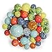 Yellow Mountain Imports Collector's Series Assorted Marbles Set in Tin Box, Planetary