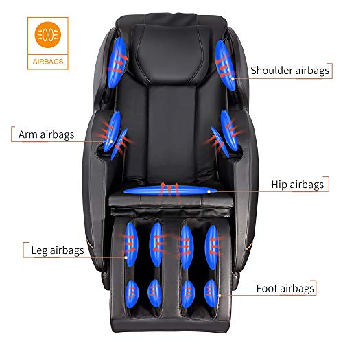SGorri Massage Chair, Zero Gravity and Shiatsu Recliner with Bluetooth, Hip Heating, Foot Massage and Air Pressure for Whole Family, SG-5101 - Thumbnail 2