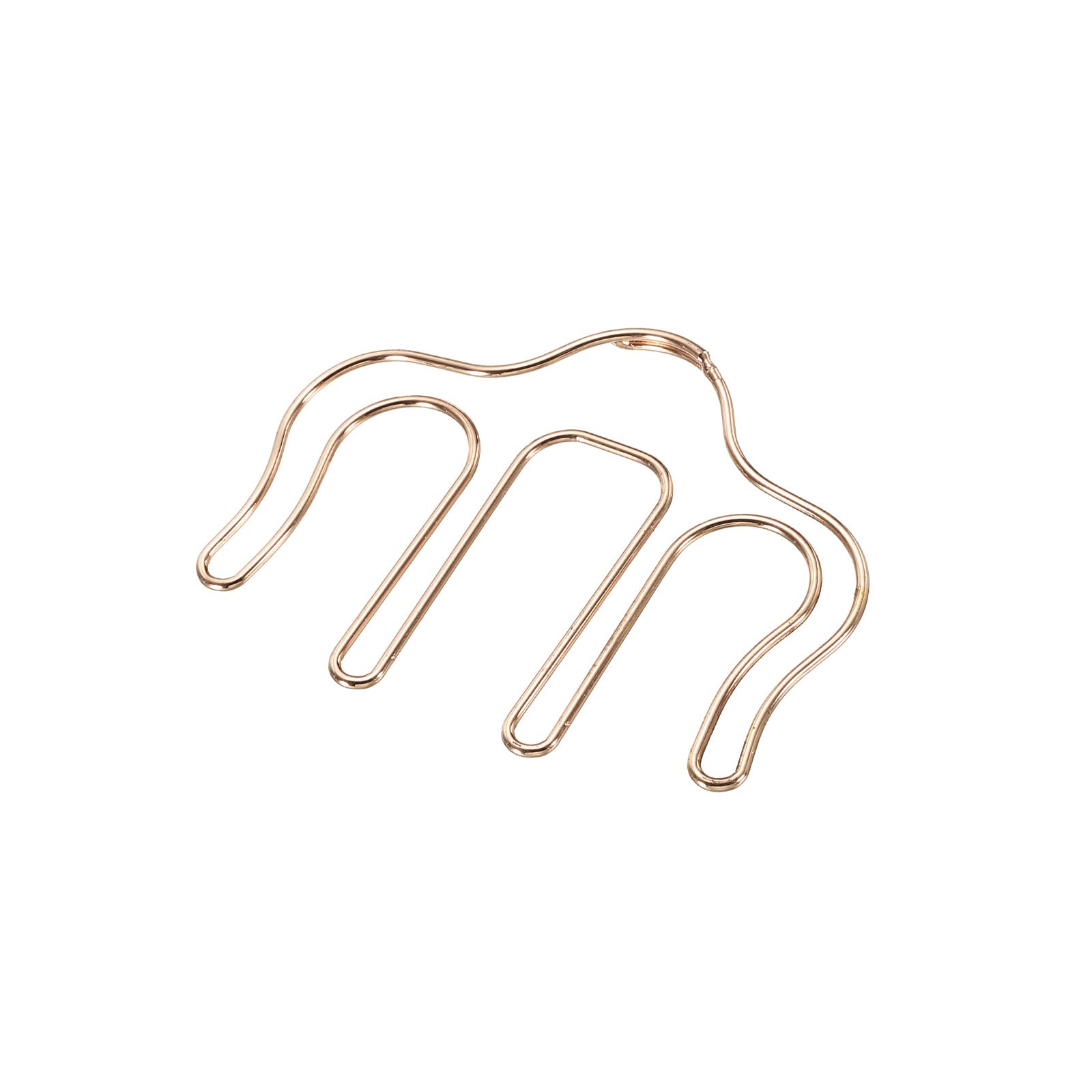 PATIKIL Metal Music Book Clip and Page Holder for Sheet Music Stands, Piano Sheet Music Holders Music Book Holder Rose Gold 3.7 x 2.7 Inch Pack of 1