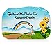 Humane Goods Rainbow Bridge Pet Memorial Stone - 9