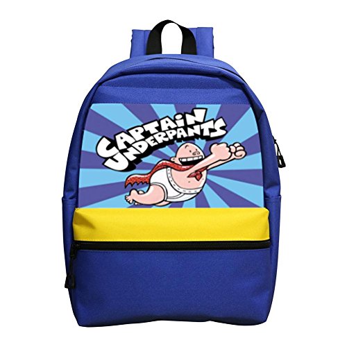 YouDany Custom Captain Underpants Unisex Children School Backpacks School Bags