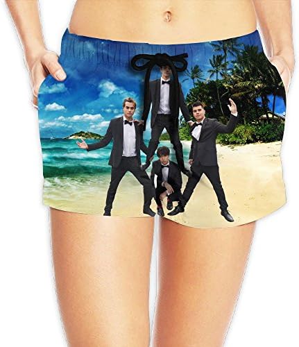 Jin Ahakk Dobre Brothers Funny Womens Shorts Summer Quick Dry Drawstring Elastic Waist Casual Comfy Pants